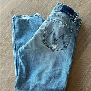 MOTHER Superior Light Blue Denim